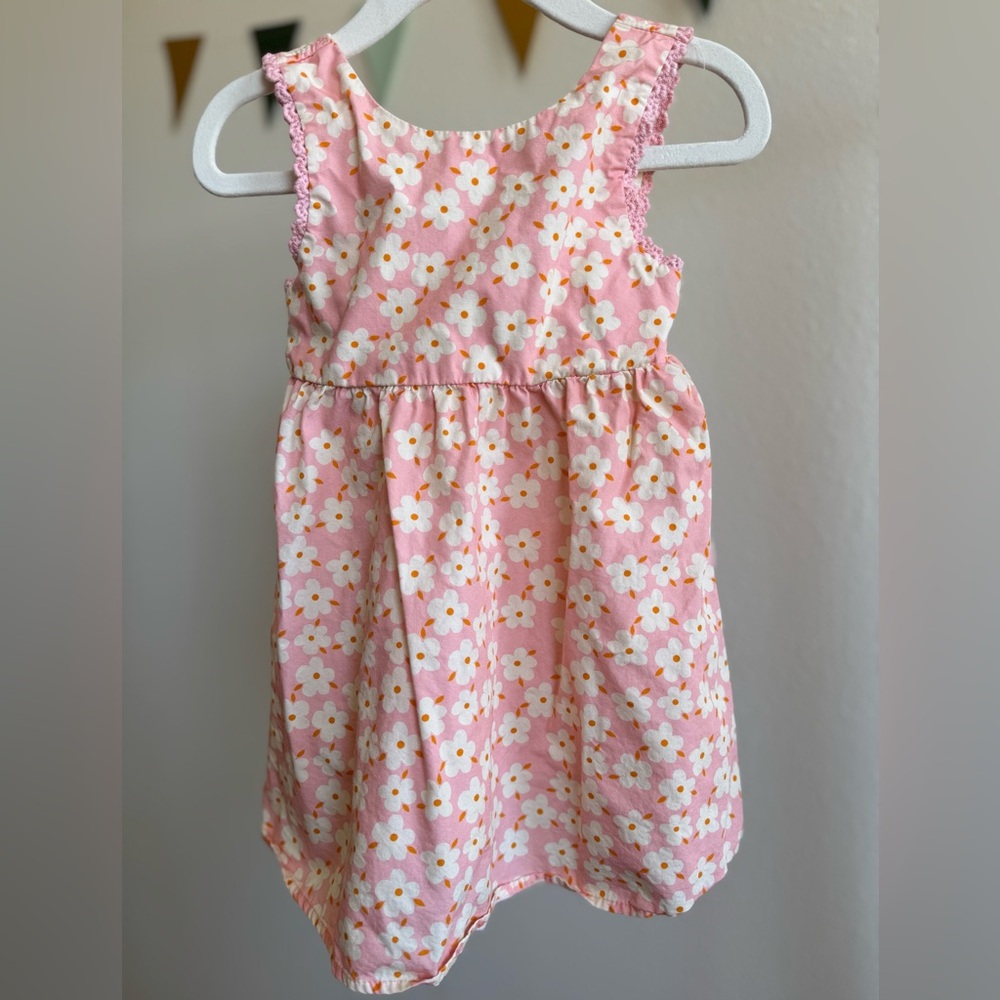 TULLABEE | Pink Floral Sleeveless Dress